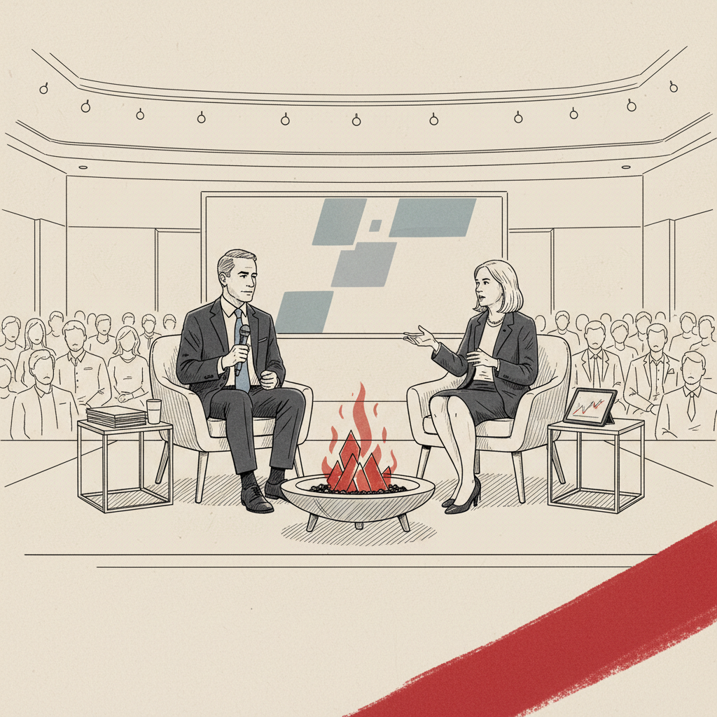 Illustration: Fed Chair Warsh Declines to Preview October Rate Decision