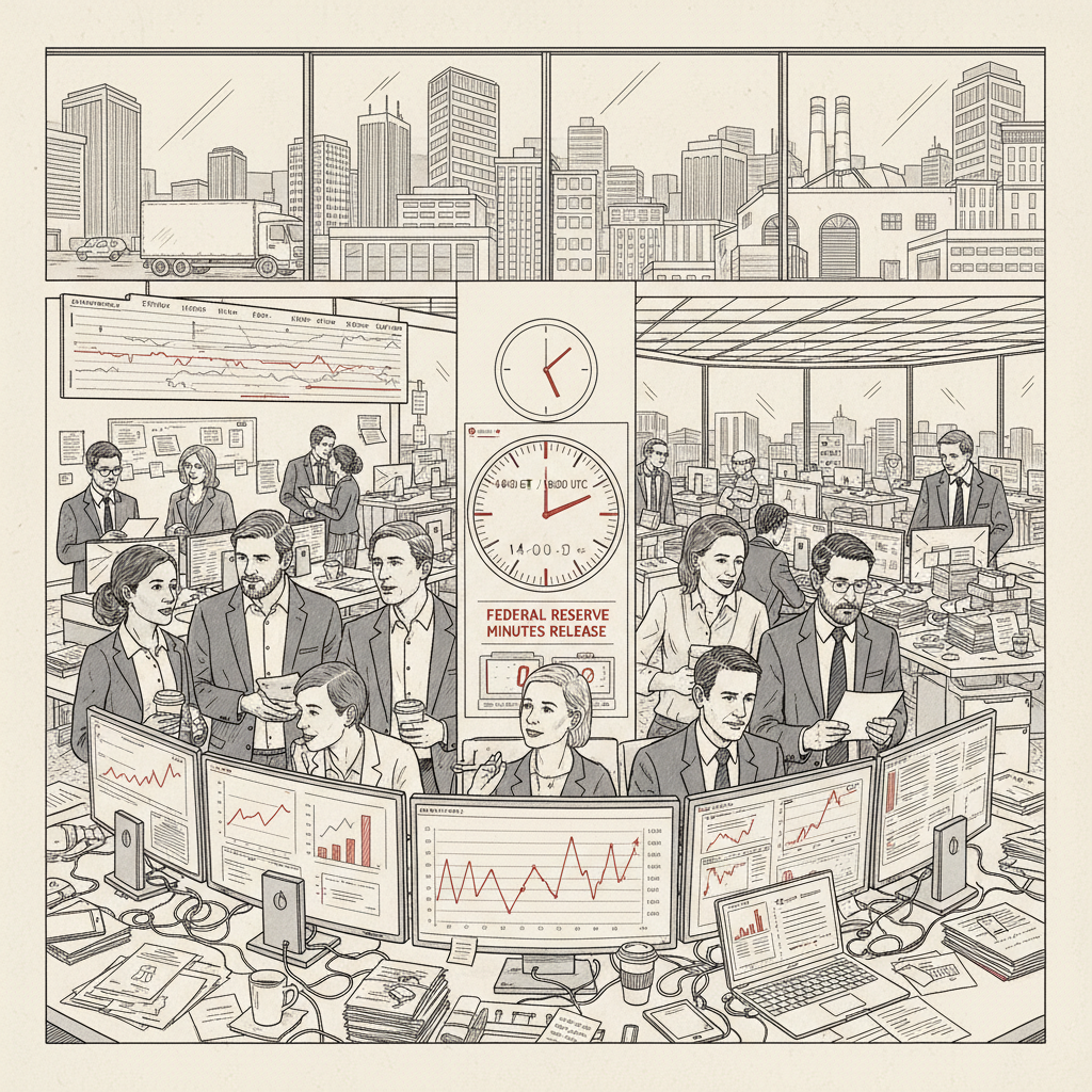 Illustration: Fed Minutes Due Wednesday, Markets Await Clarity on September Hike