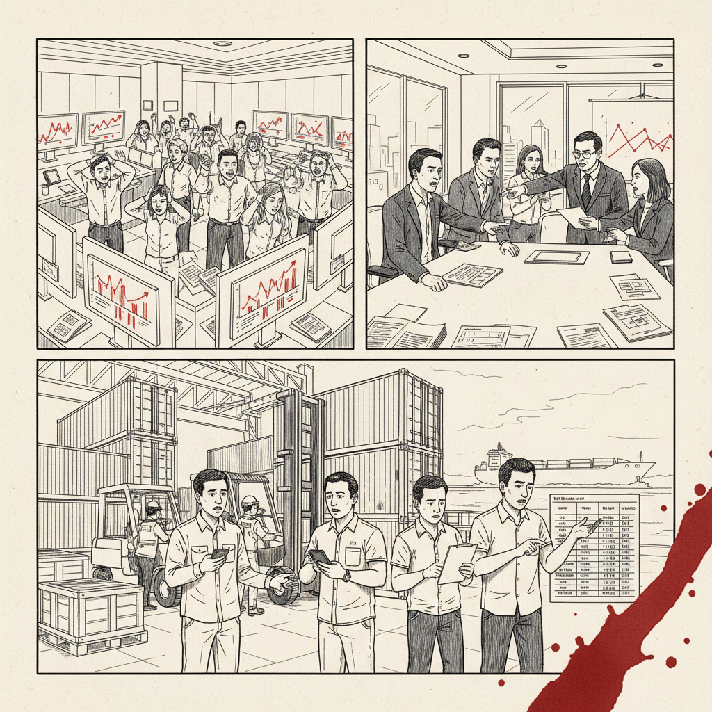 Illustration: Indonesia Stock Market Suffers Worst Crash in 28 Years