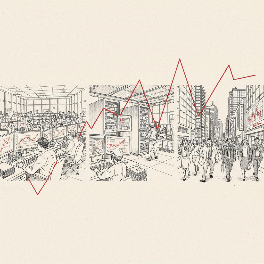 Illustration: Japan 30-Year Bond Yield Nears Record High Ahead of Sale