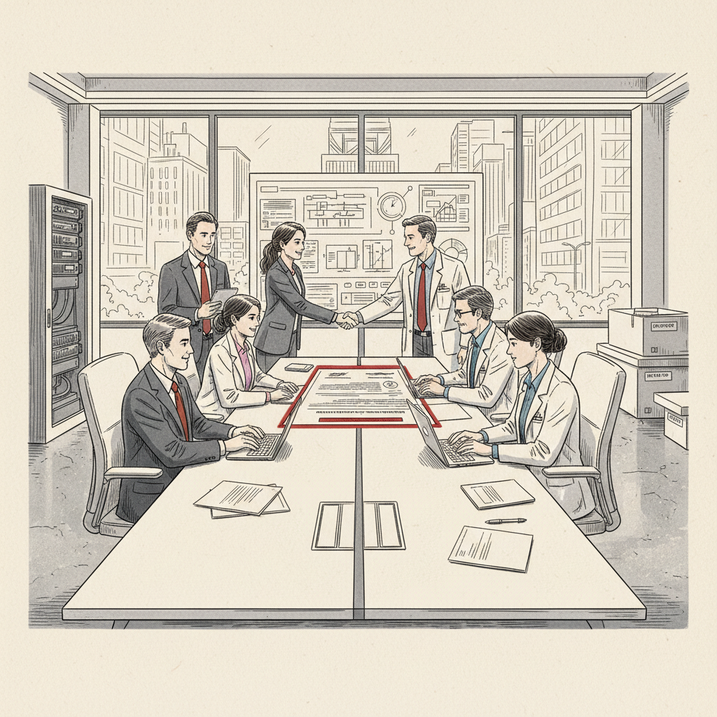 Illustration: SEC and FDA Formalize Information Sharing Agreement