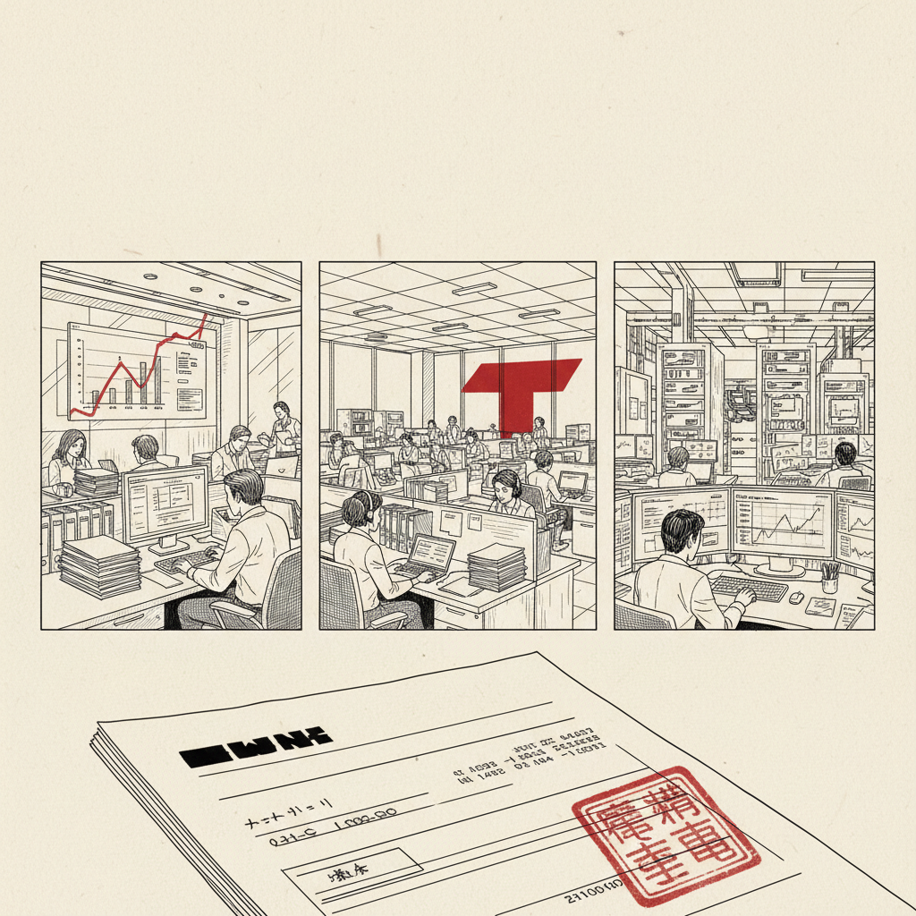 Illustration: Taiwan Financial Sector Profit Exceeds NT$1 Trillion